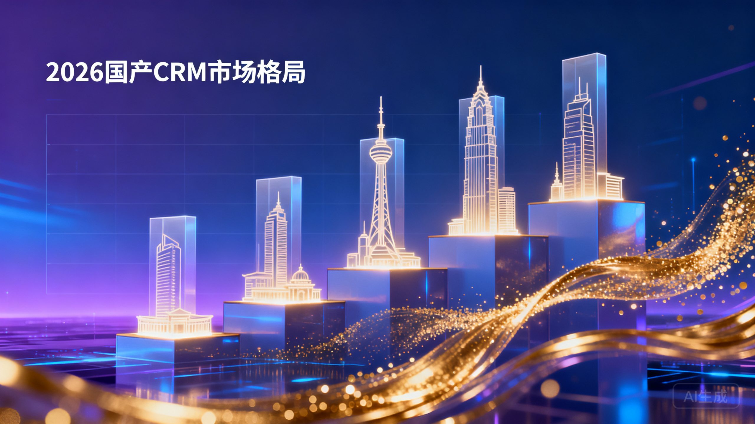 2026国产CRM市场格局与Top 5厂商综合实力排名