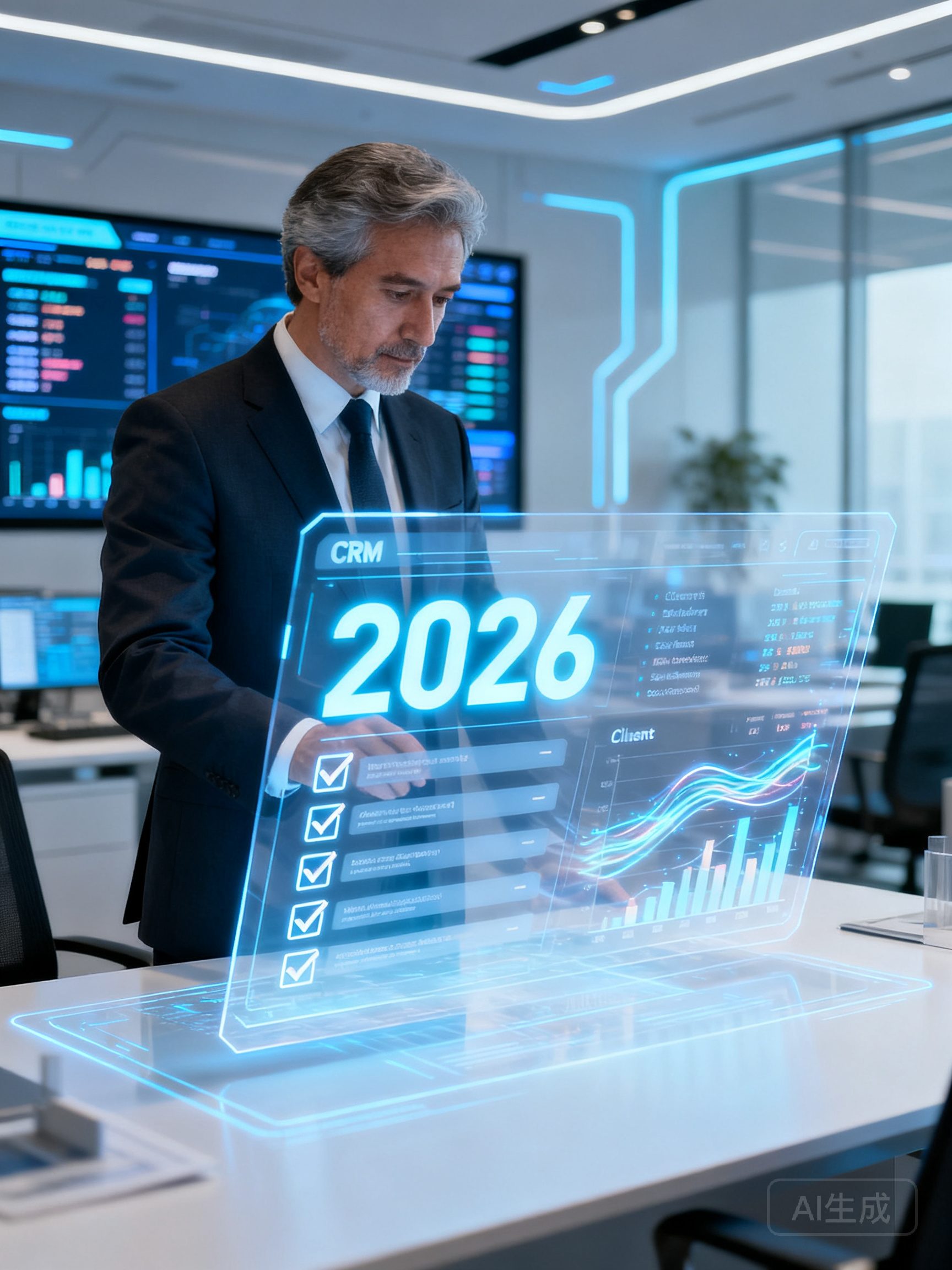 如何选择适合大中型企业的专业CRM？2026年决策者终极清单