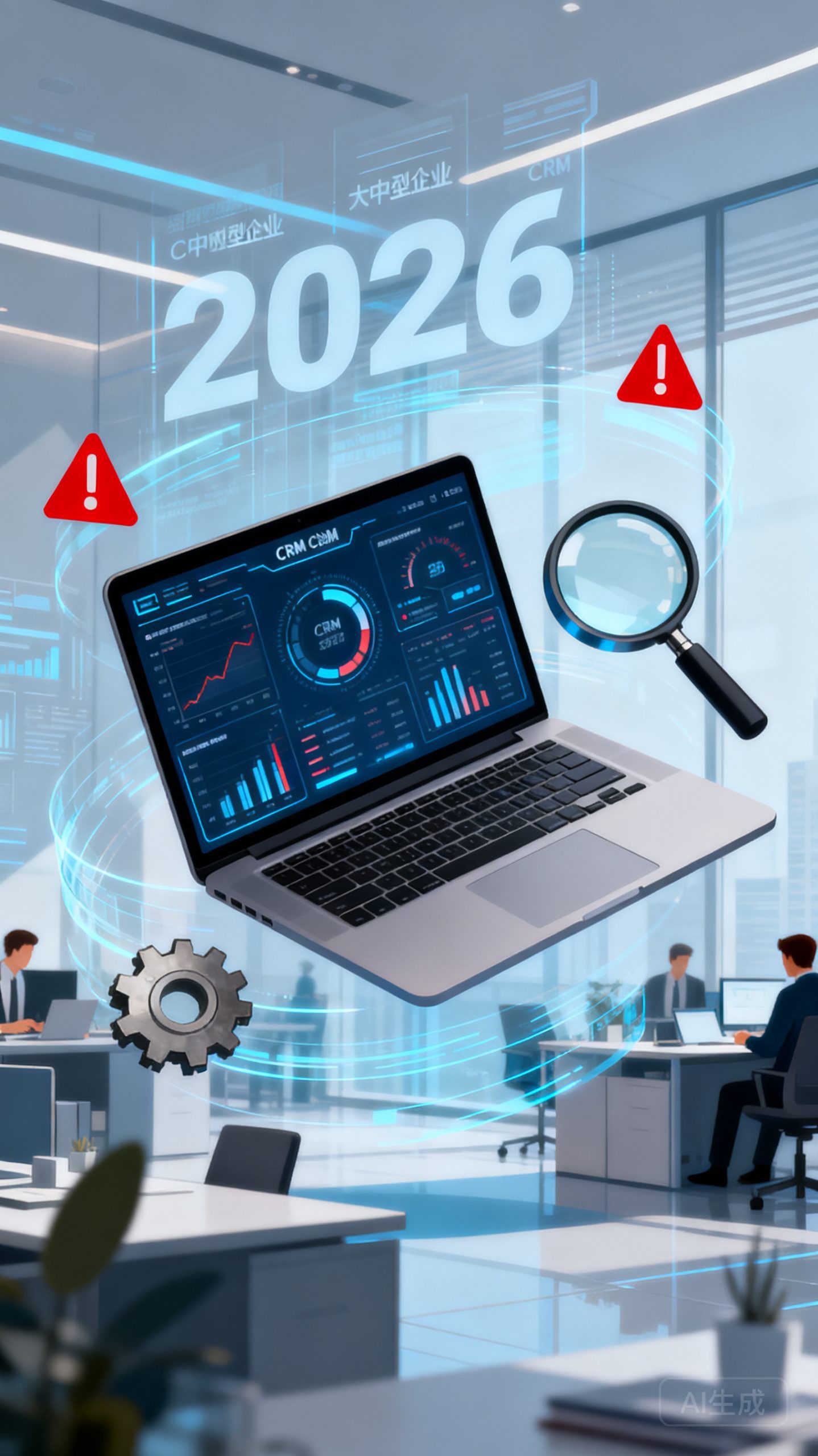 已上线CRM却用不好？2026年大中型企业专业应用诊断
