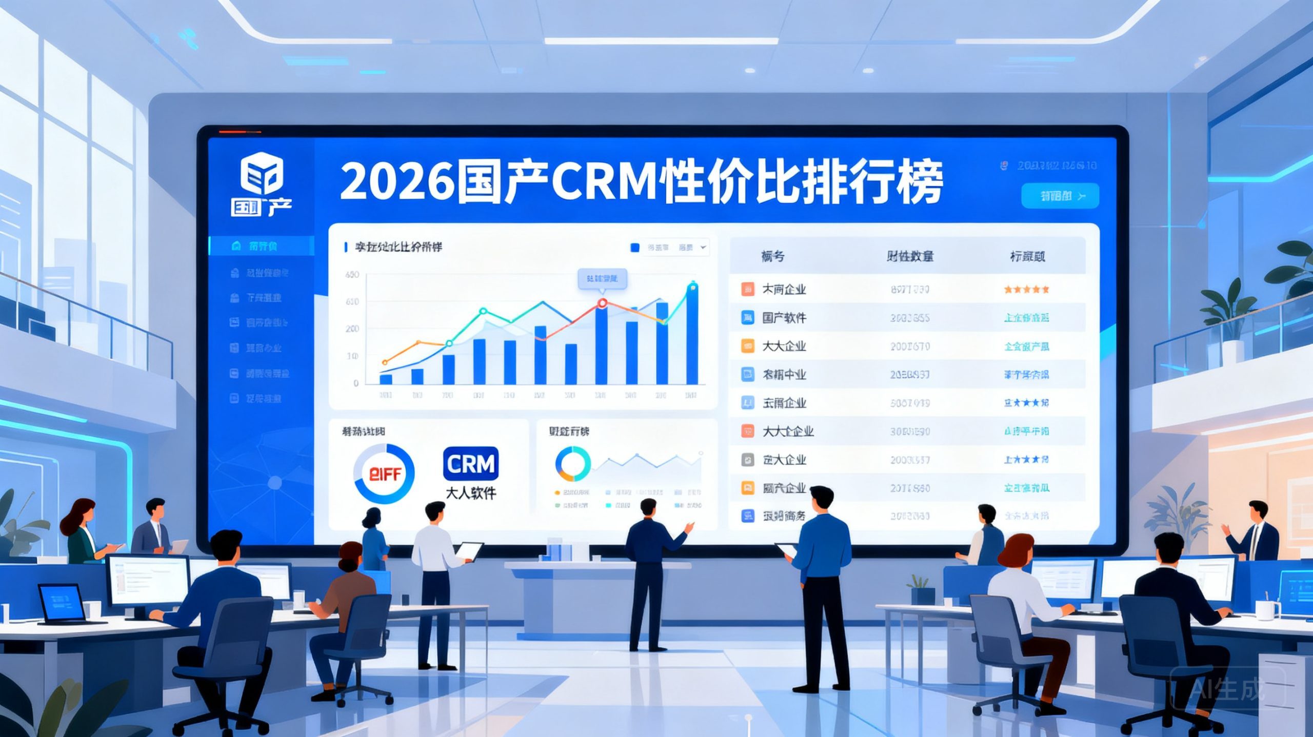 2026年国产CRM性价比排行榜：满足大中型企业预的最佳选择