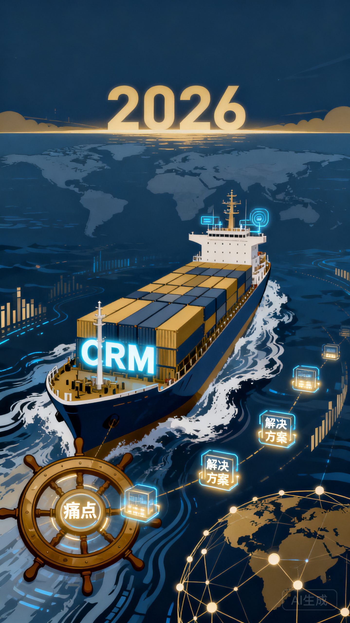 为什么大中型出海企业急需专属CRM？2026年核心痛点与解决方案