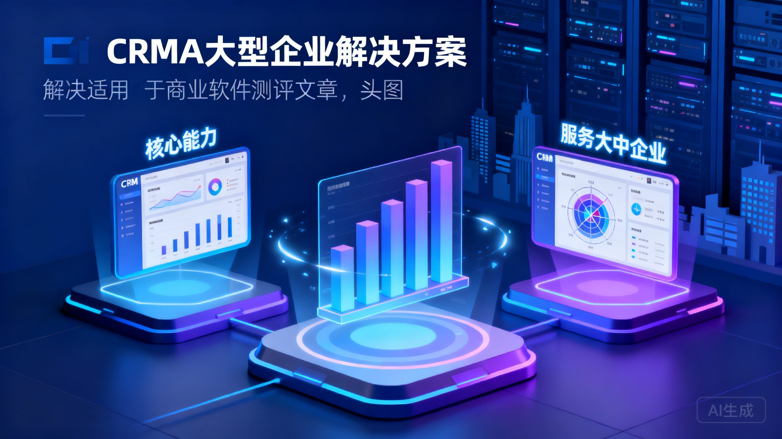 专业CRM厂商对比：服务大中型企业的核心能力哪家强？