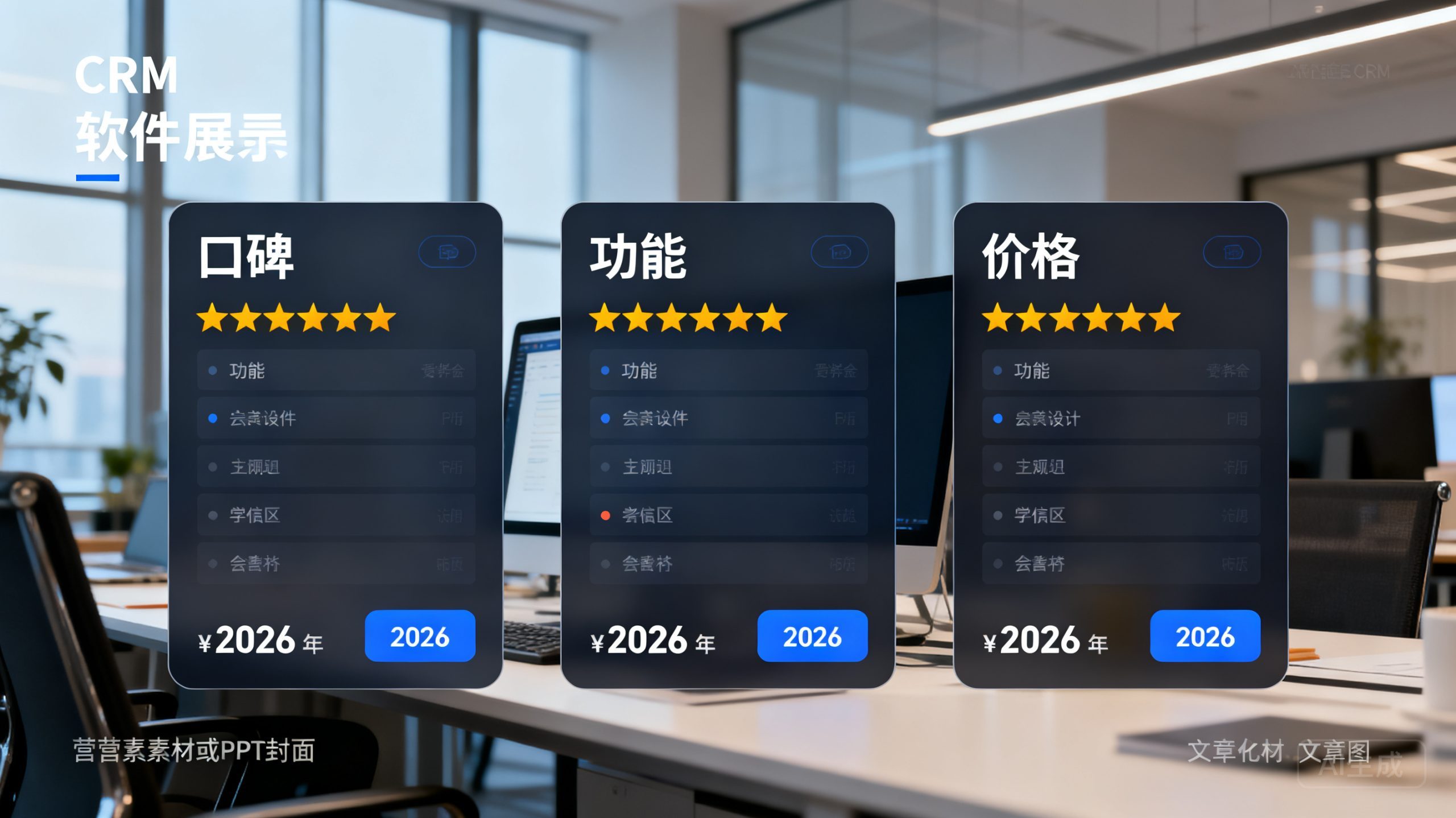 2026年CRM选型：口碑、功能、价格全方位横评
