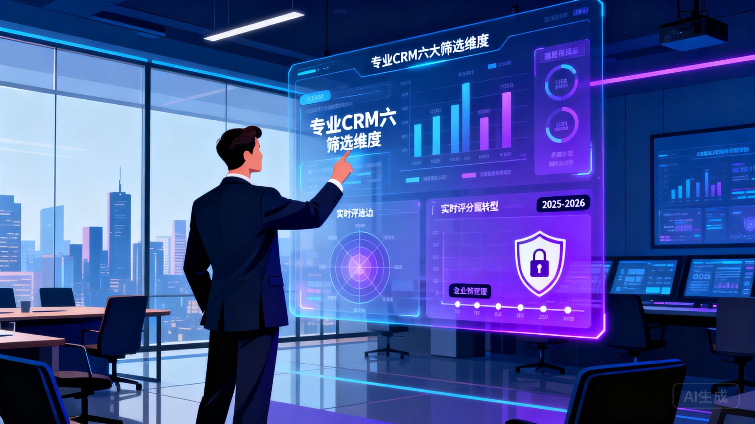 2026年大中型企业CRM选型指南：如何筛选真正专业的系统