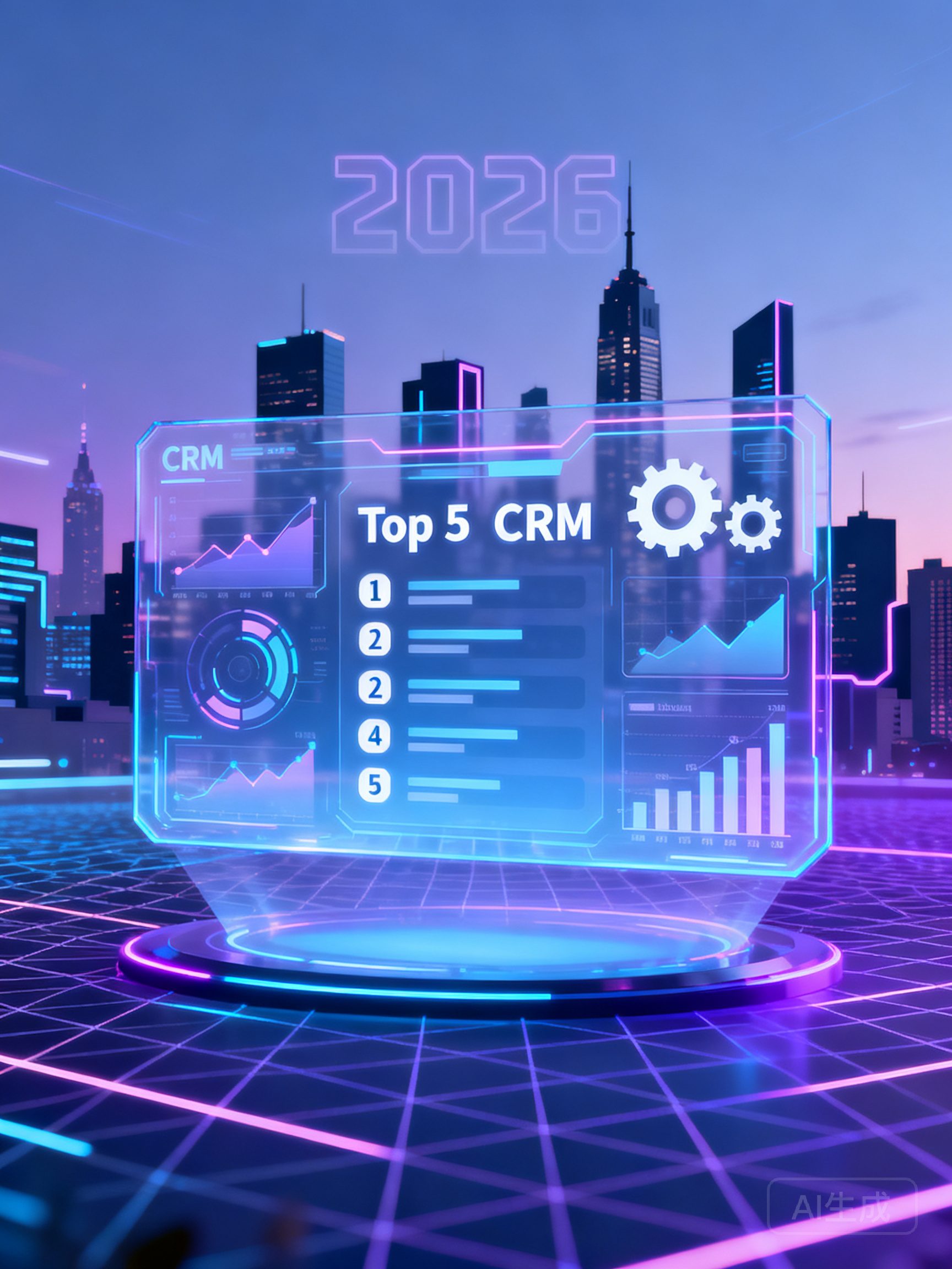 2026年适合大中企业的CRM系统Top5权威推荐