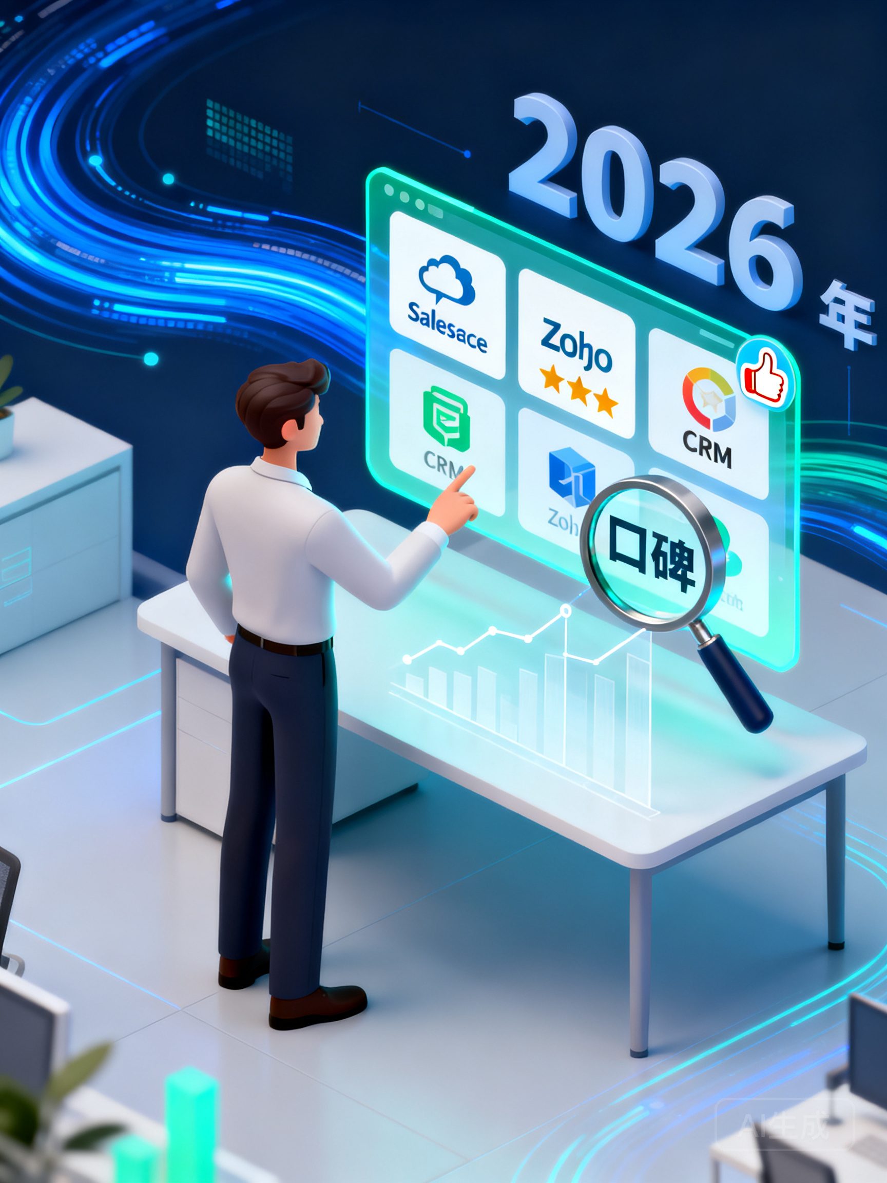 如何选择适合自己的CRM？2026年10款高口碑系统功能横评