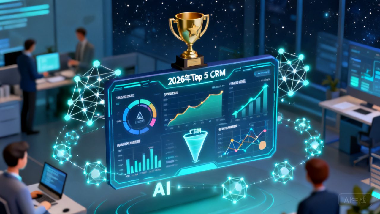 AI智能CRM能解决哪些销售痛点？2026排名前五系统功能横评