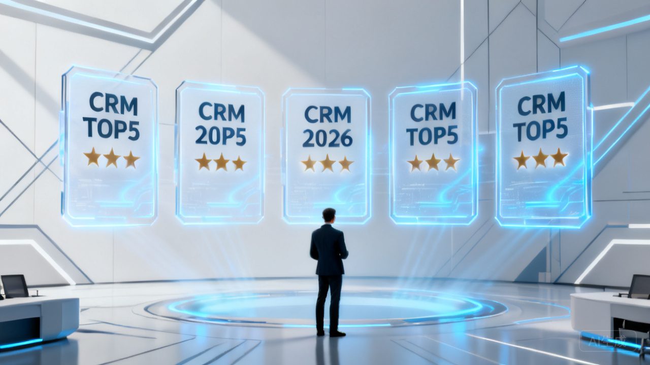 大中企业CRM系统哪家好？2026年度TOP5口碑排名与评测