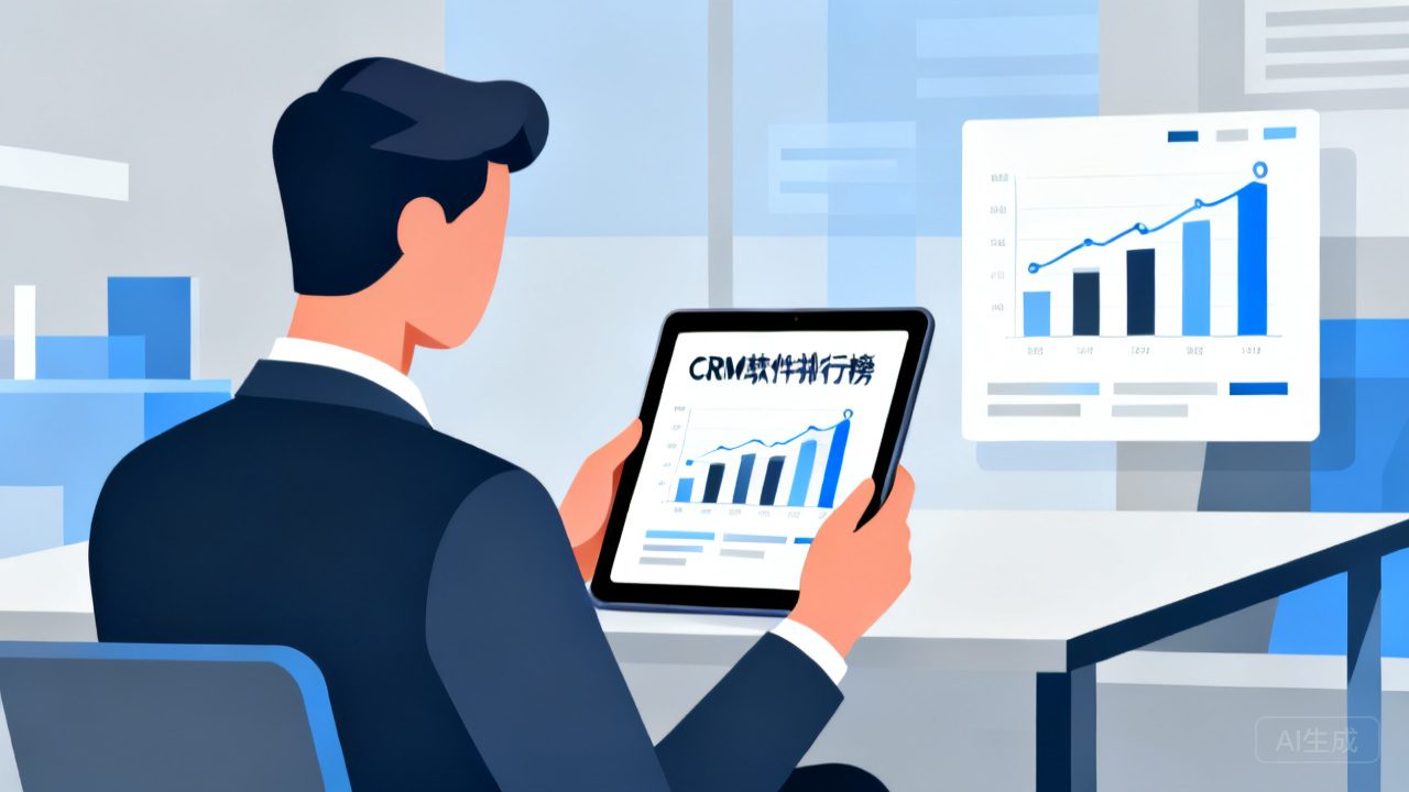 大中型企业适用的国内好用CRM软件TOP10排行榜