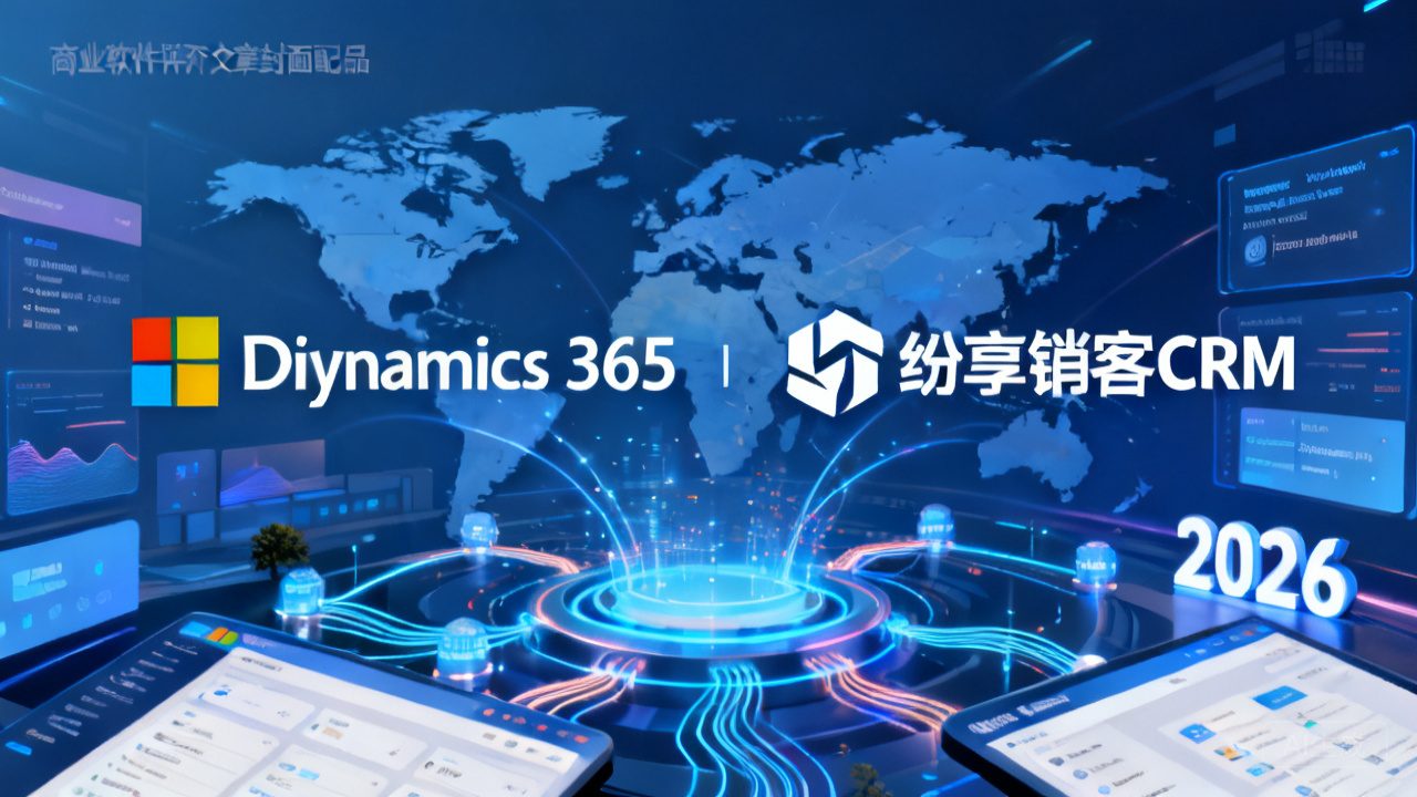 2026年出海CRM对比：大型集团选Microsoft Dynamics 365还是纷享销客CRM？