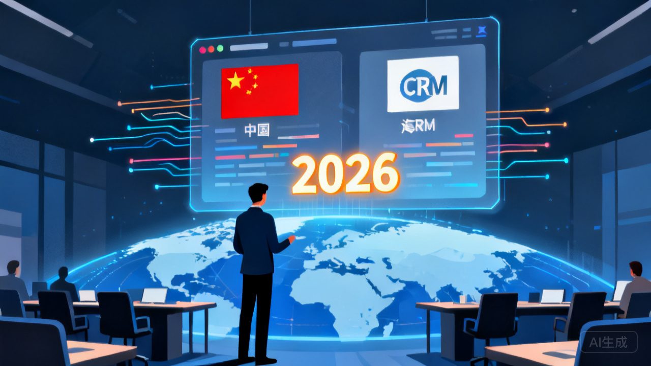 2026年中国大型企业出海CRM推荐，国产vs进口全对比