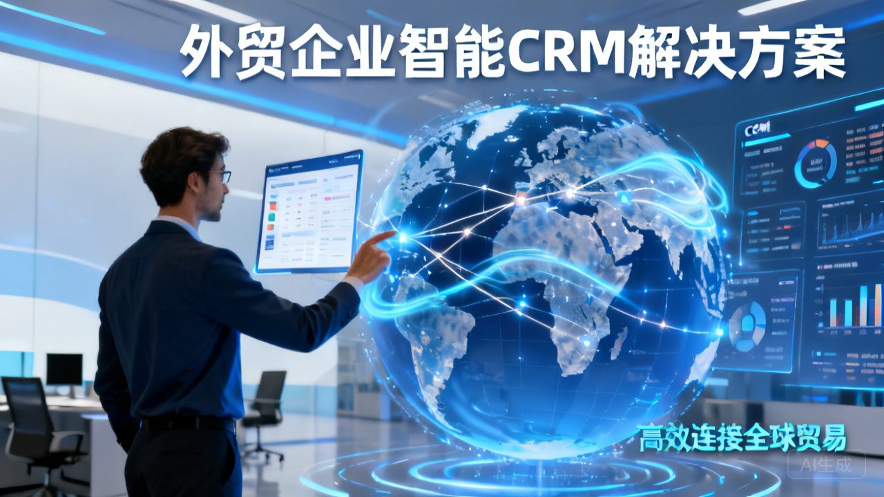 大型外贸企业用什么CRM好？2026年主流出海CRM推荐