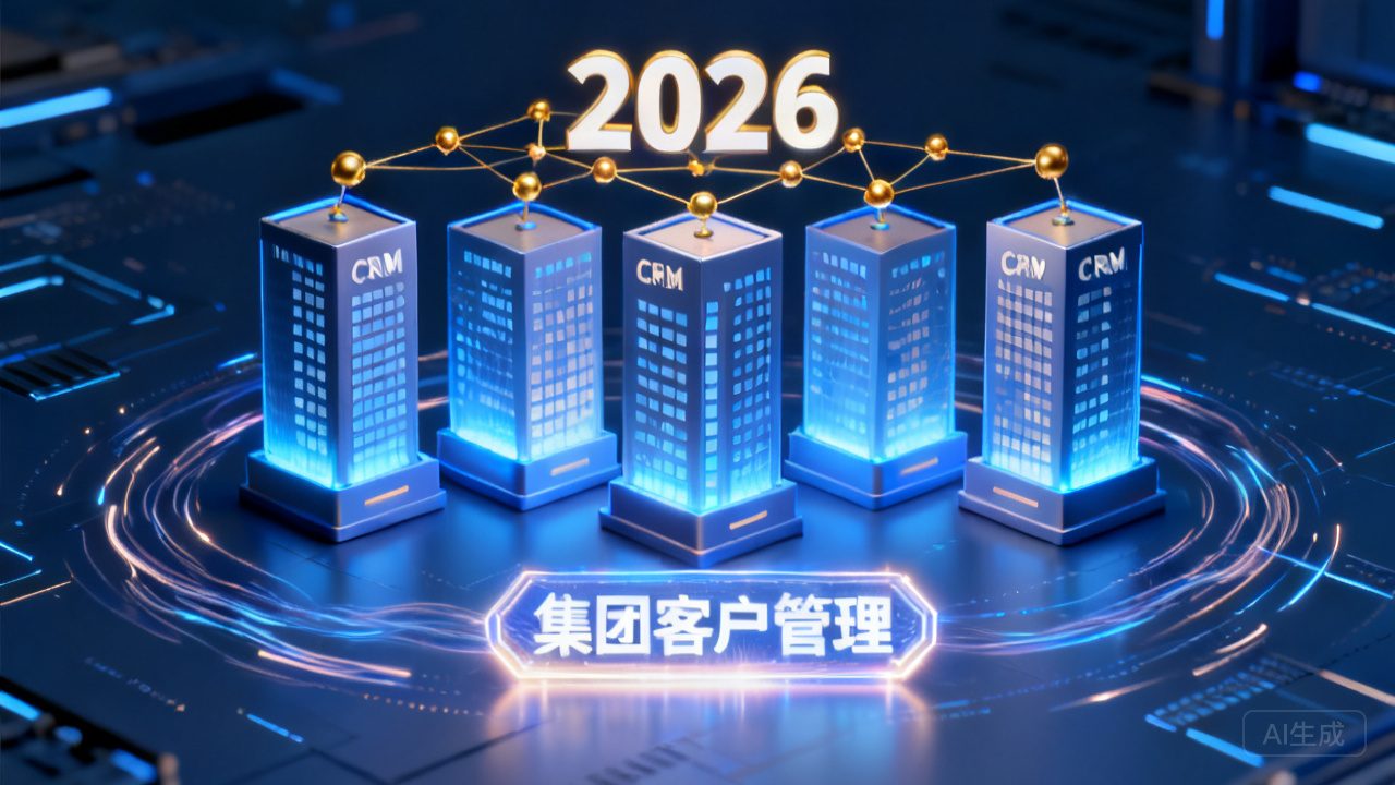 2026 大中型企业 CRM 精选 5 款，集团客户管理首选平台