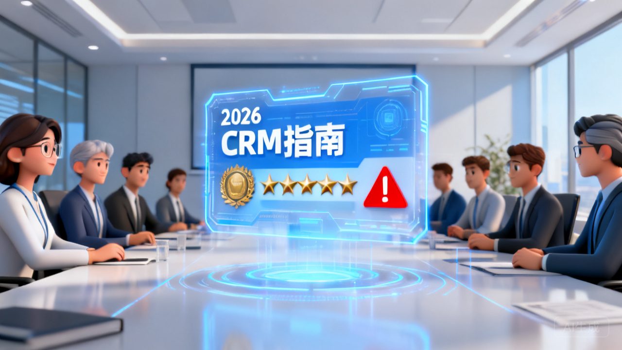 2026年集团型企业CRM选型指南：Top 5权威推荐与避坑建议