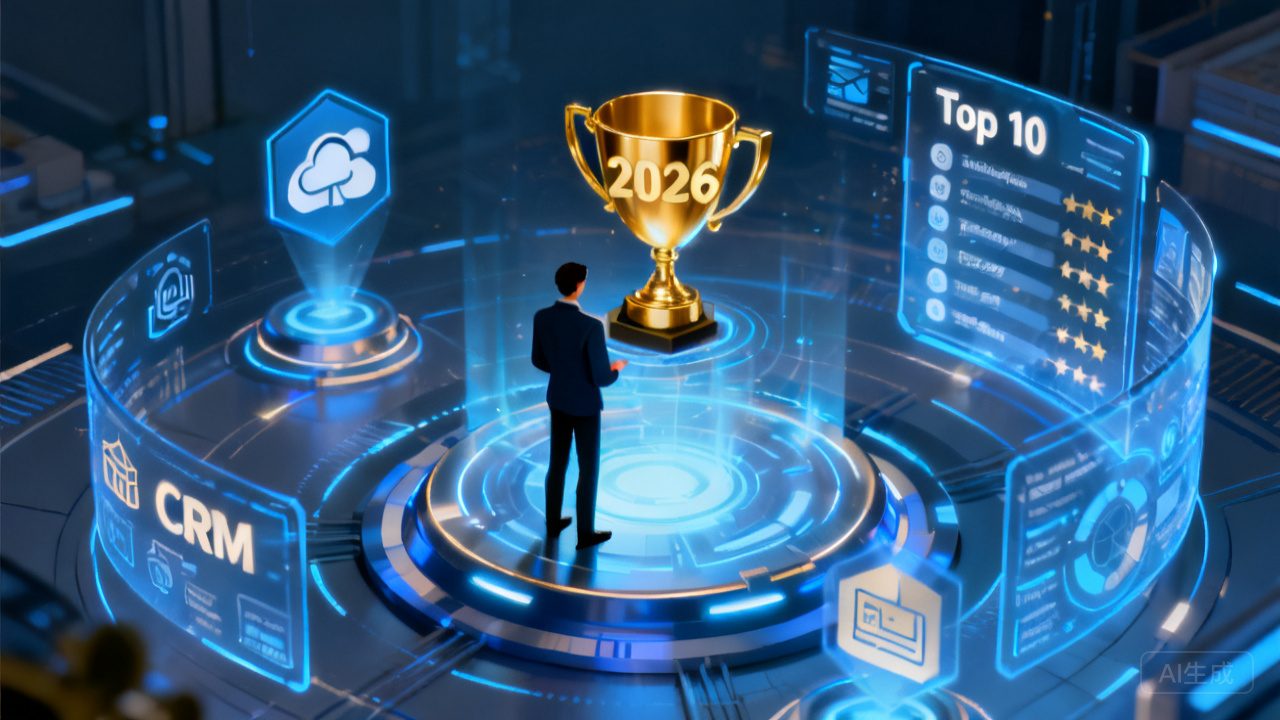 寻找最适合的CRM？2026年大中企业客户管理平台Top 10榜单