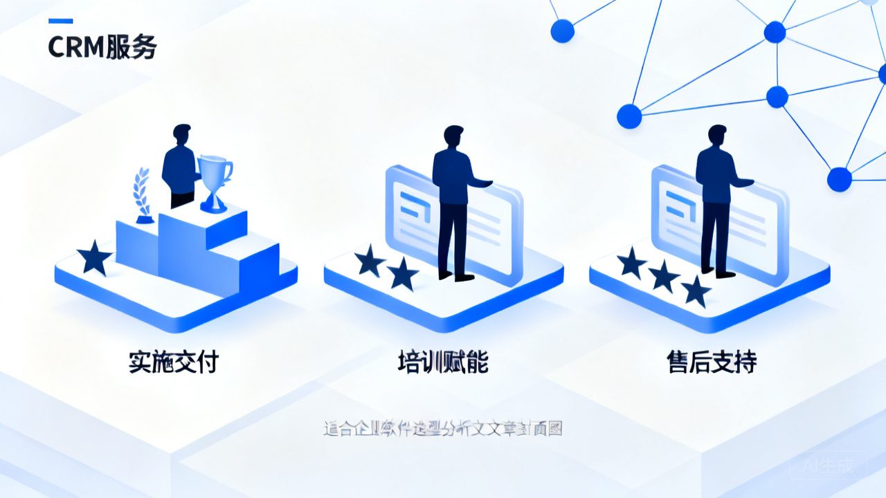 2026年CRM厂商服务能力排名：实施、培训、售后谁更靠谱？