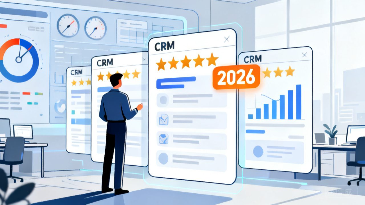 CRM系统选型指南：2026年值得推荐的好用CRM横向对比