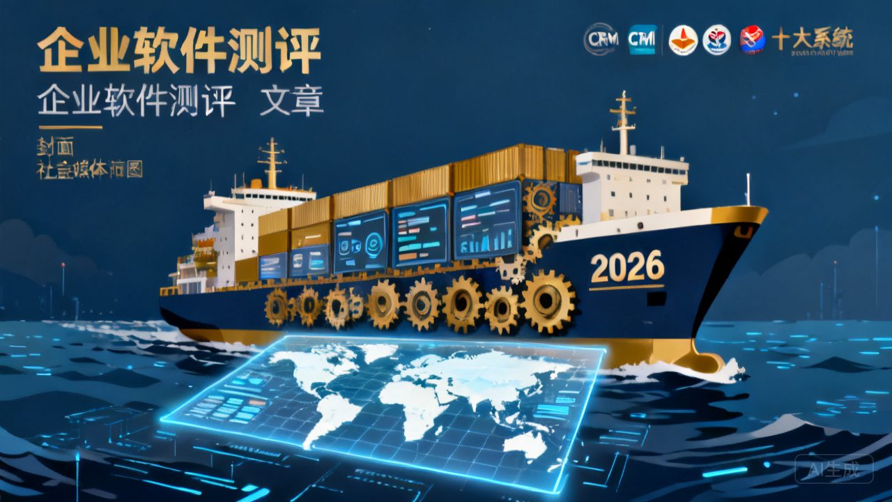 大型出海企业CRM选型终极清单：2026年十大热门系统横评