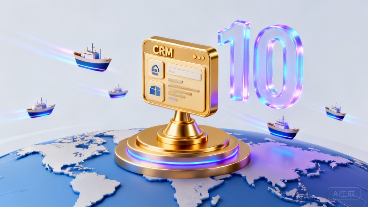 2026年最受大型出海企业欢迎的CRM TOP10