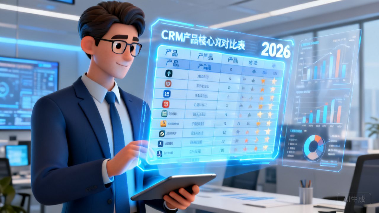 CRM系统怎么选？一张表看懂2026年最受推荐的8款产品