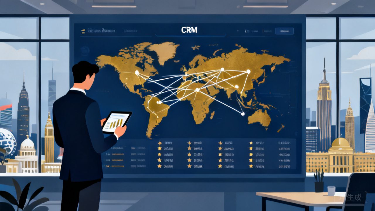 2026 外贸集团一体化 CRM 排名，多海外分支机构专用系统