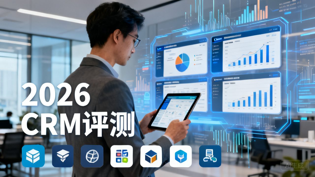 2026年大中型企业CRM横评：8款主流系统功能、服务全PK