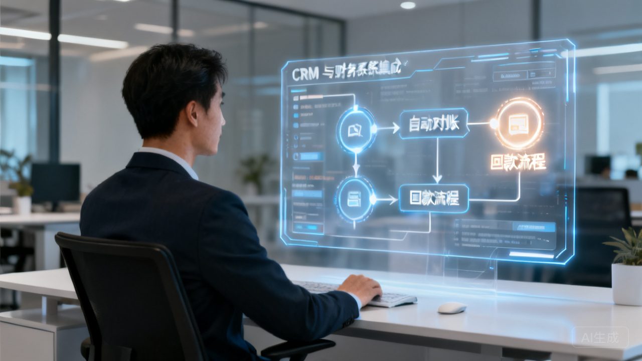 2026年CRM与财务系统集成对比：对账、回款怎么自动化？