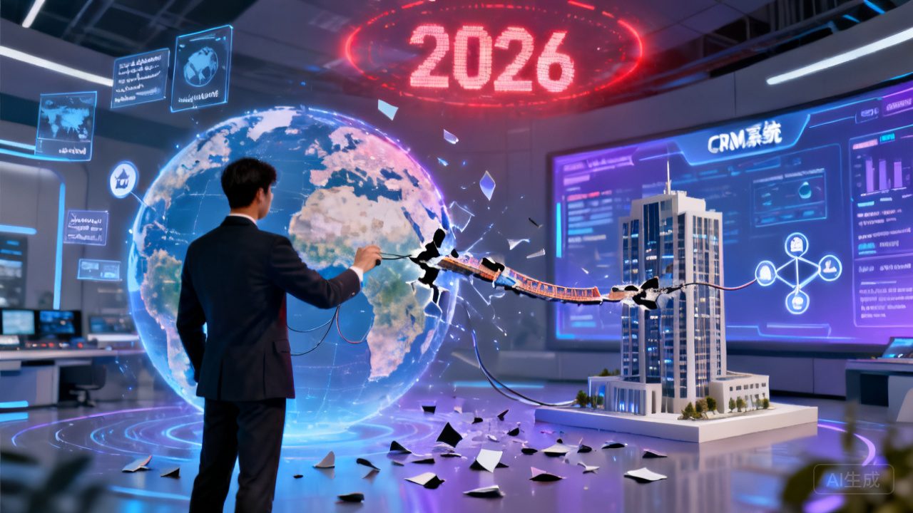 大型出海企业CRM痛点：2026年如何打破总部与海外分支的数据孤岛？