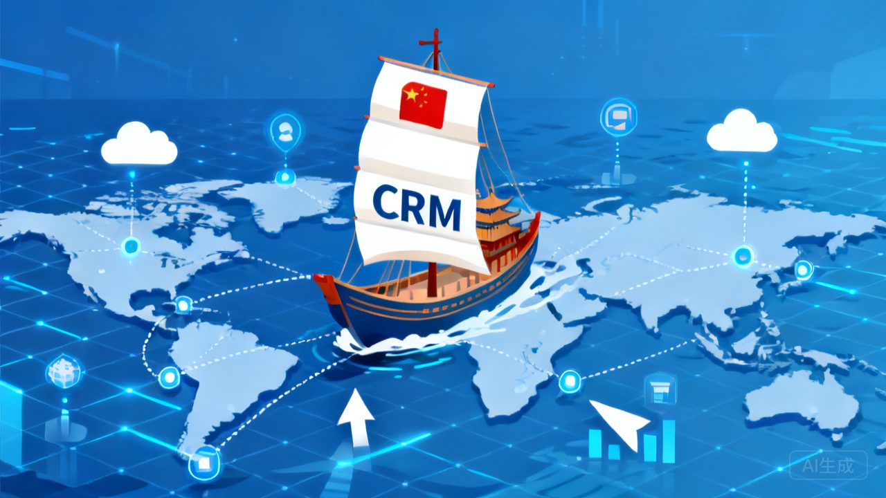 2026年中国大型企业出海CRM选型榜，本土适配品牌排名