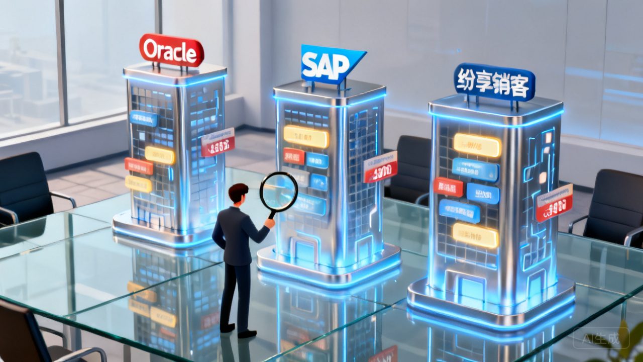 大型集团CRM系统横评：Oracle/SAP/纷享销客功能与性价比测评