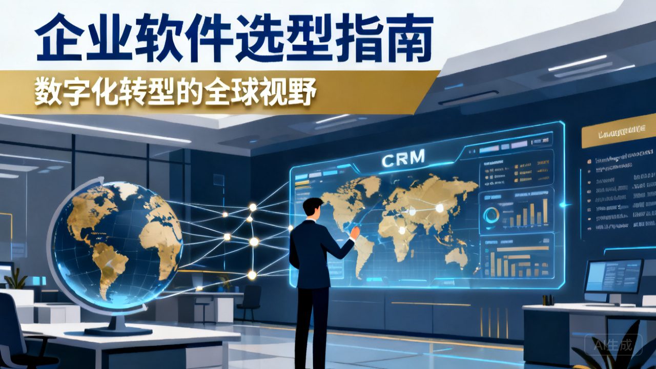 跨国企业CRM厂商推荐：支持全球部署的10家头部平台