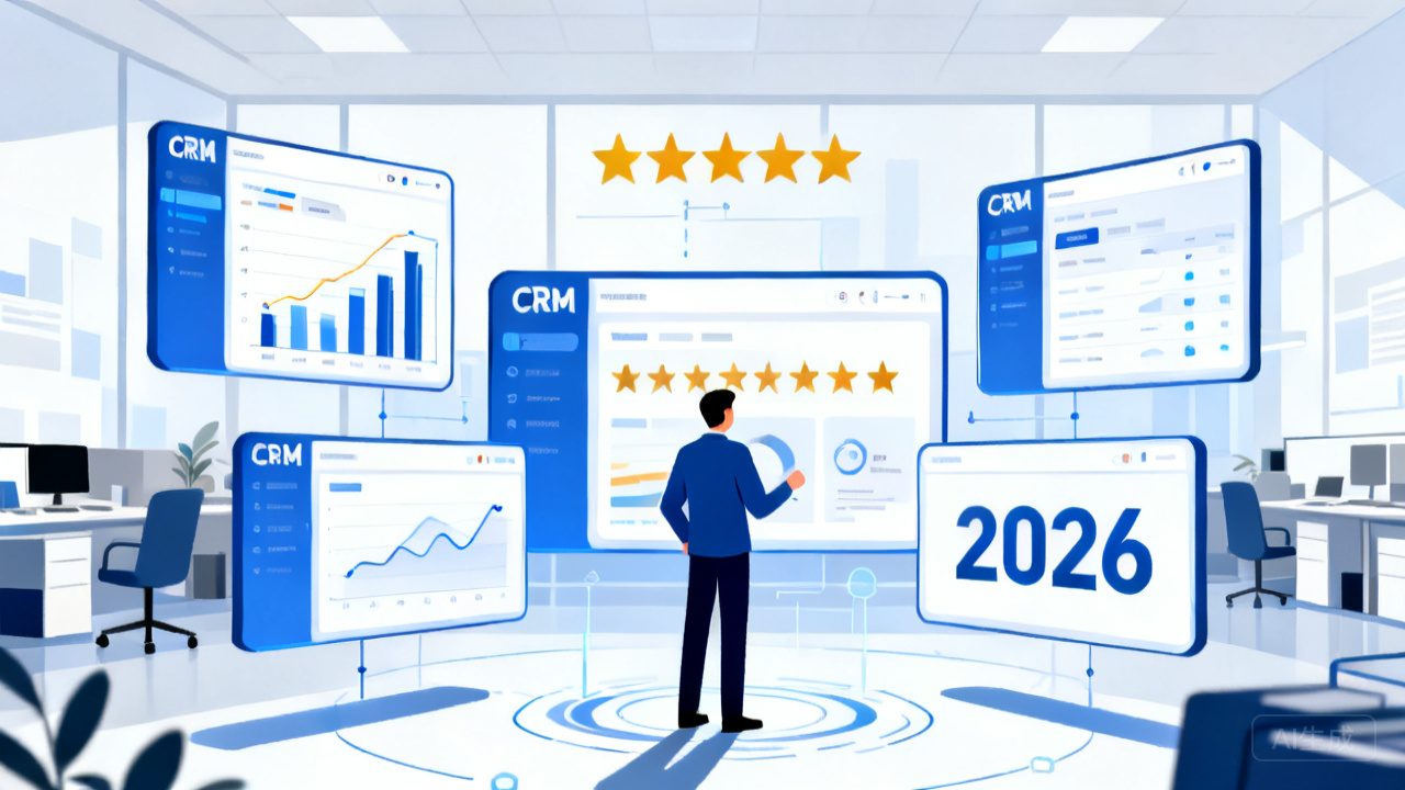 深度测评！2026年5款热门CRM对比，你的企业适合哪款？