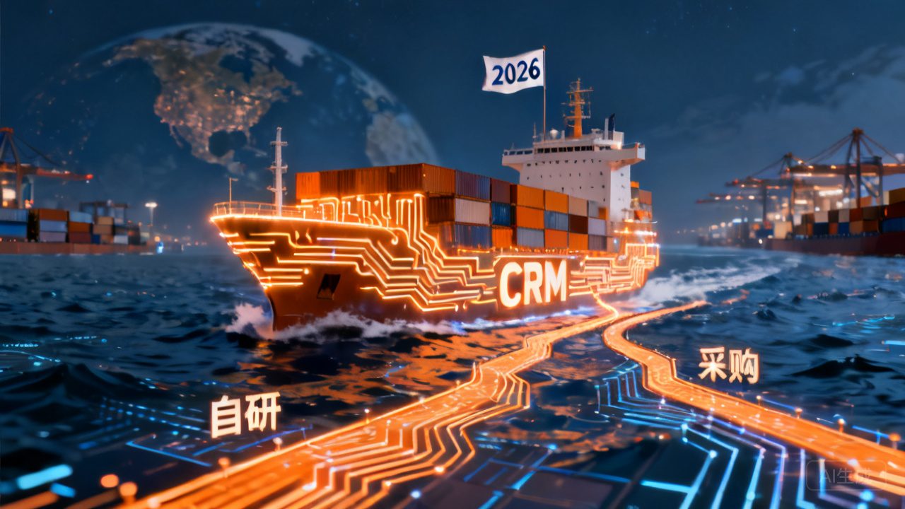 大型出海企业用自研还是采购？2026年主流商用CRM推荐
