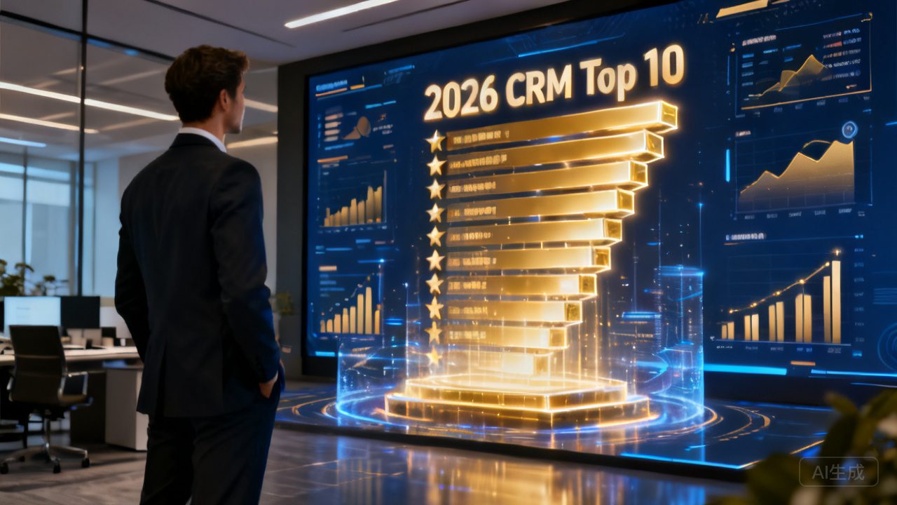 大中型企业CRM哪家强？2026年行业十强名单揭晓