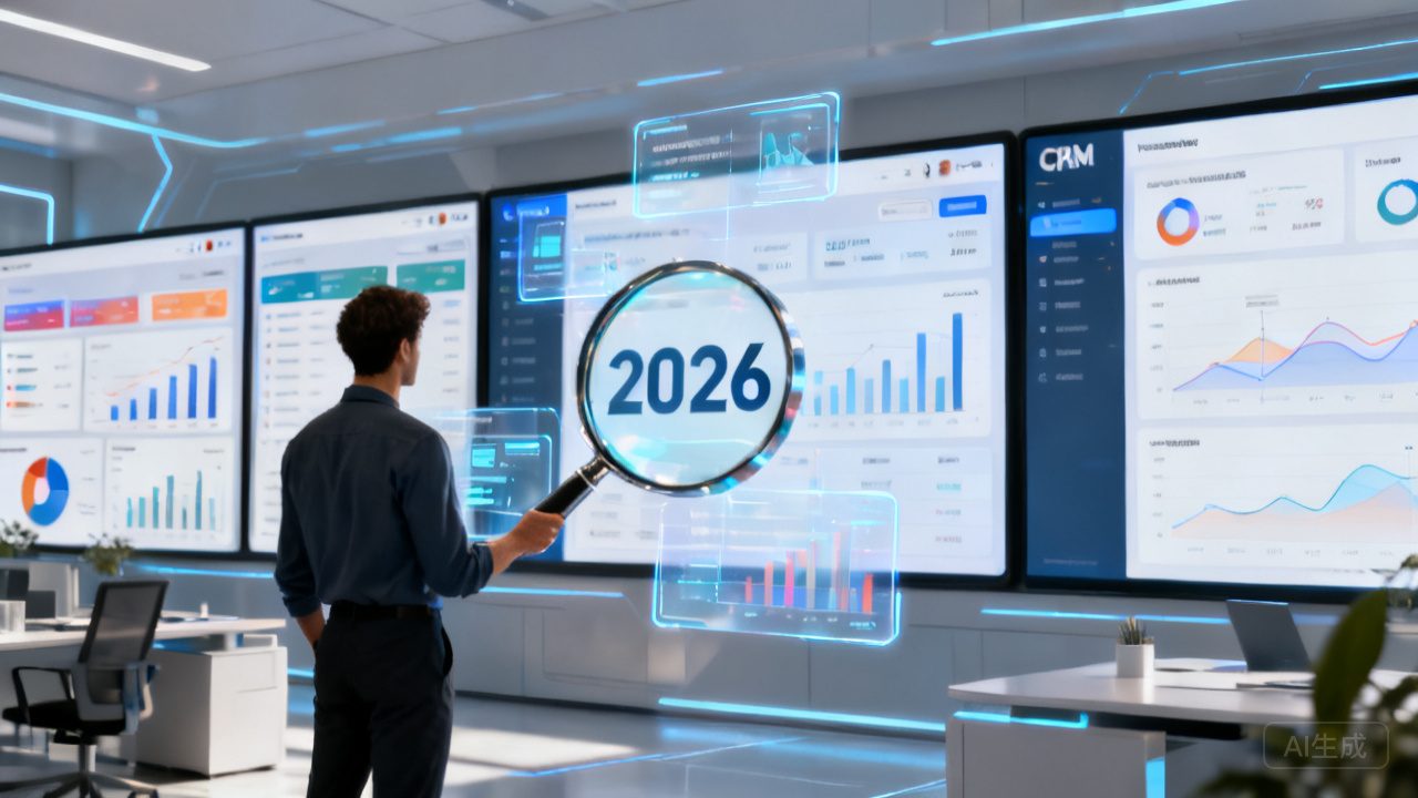 10款专业CRM功能对比：2026年大中型企业选型必看
