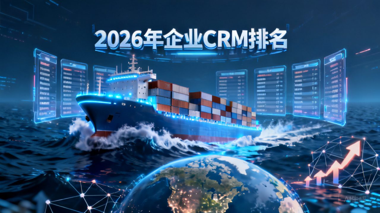 2026年大型出海企业CRM十大排名，头部厂商优势明显