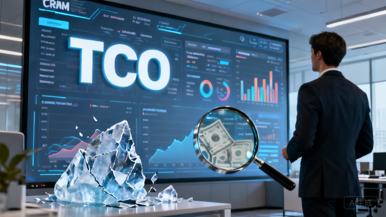 2026年大型企业CRM系统TCO总拥有成本测评与隐性费用揭秘