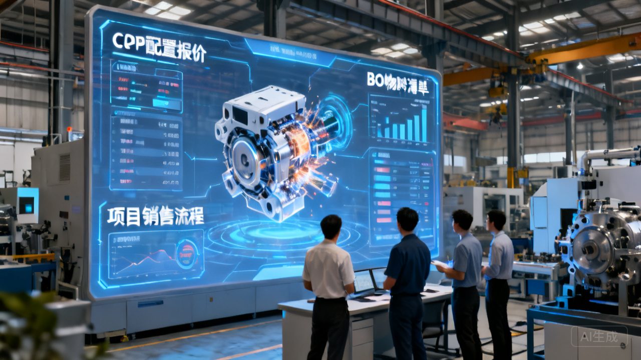 适合大型制造企业的CRM推荐：CPQ+BOM+项目型销售全链路覆盖