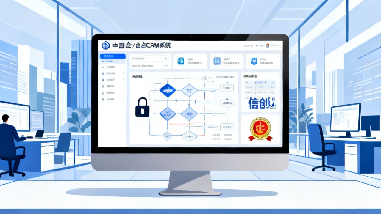 国企/央企CRM选型指南：信创适配、数据安全、流程审批要点