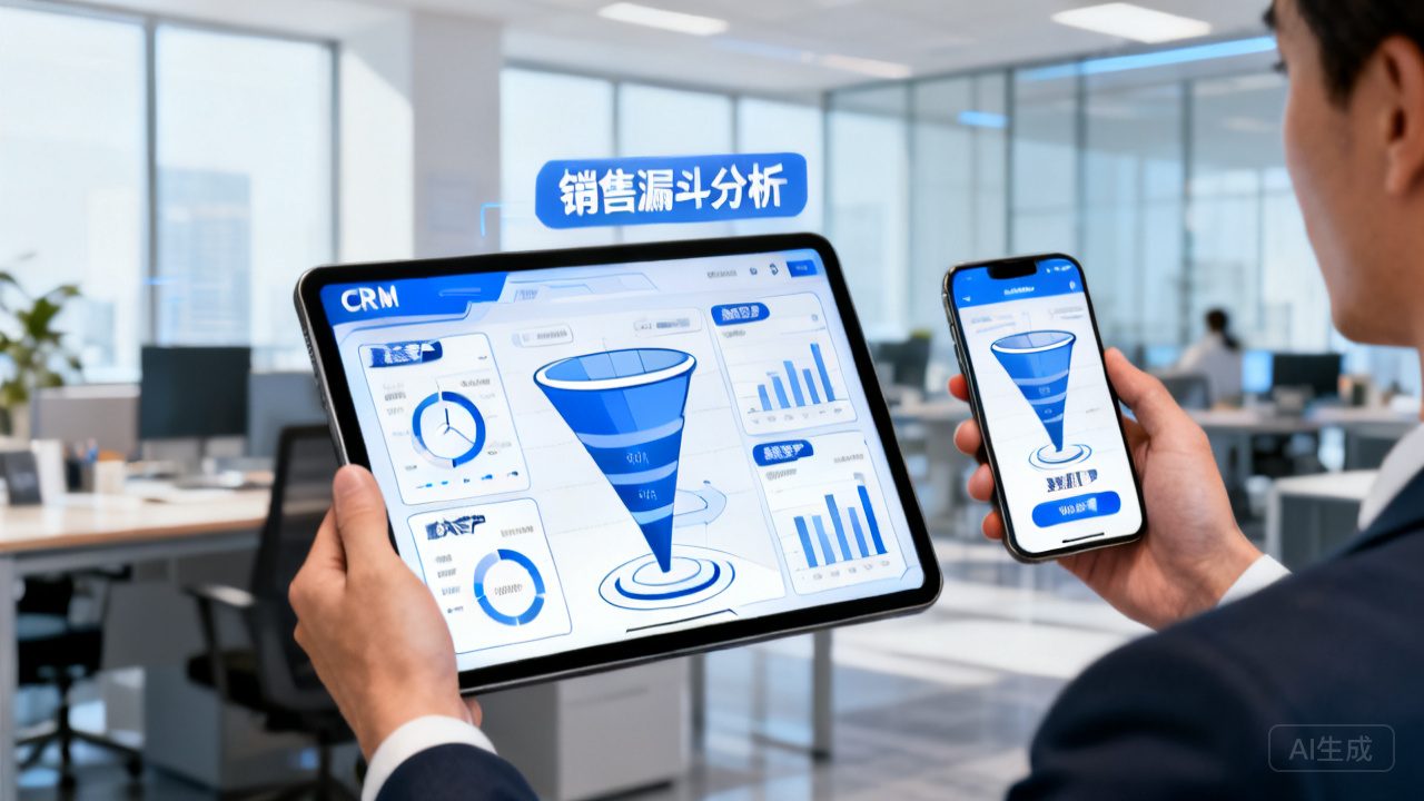 适合大型B2B企业的销售漏斗管理CRM系统推荐（含移动端评测）