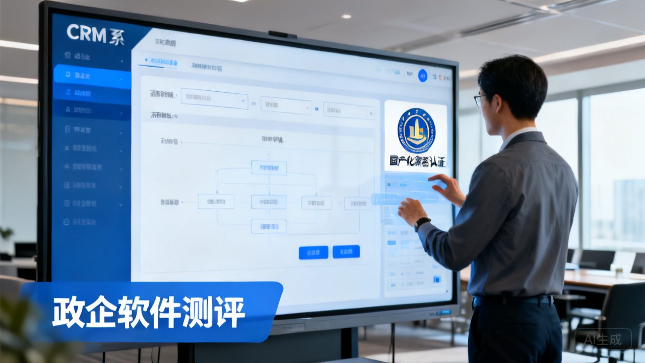 政企大型单位 5 款CRM 专项测评，流程审批、国产化兼容全面评测