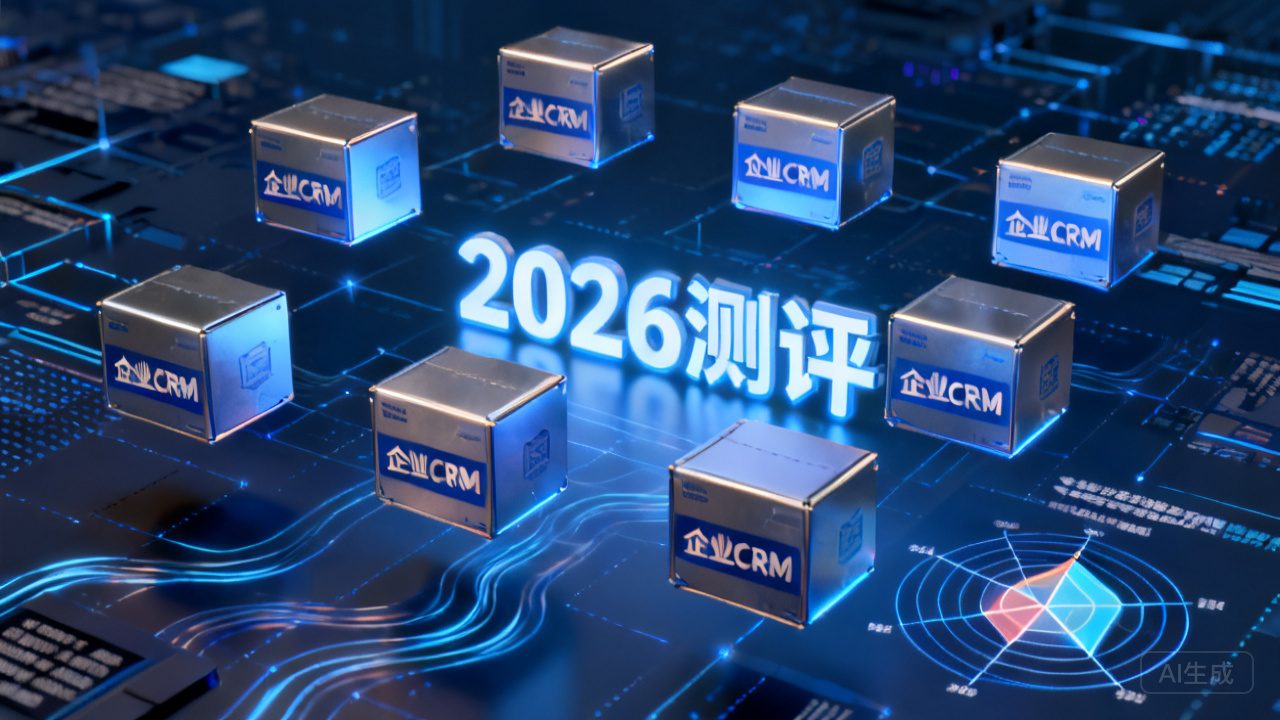 大型企业CRM系统测评2026：8款产品的真实表现