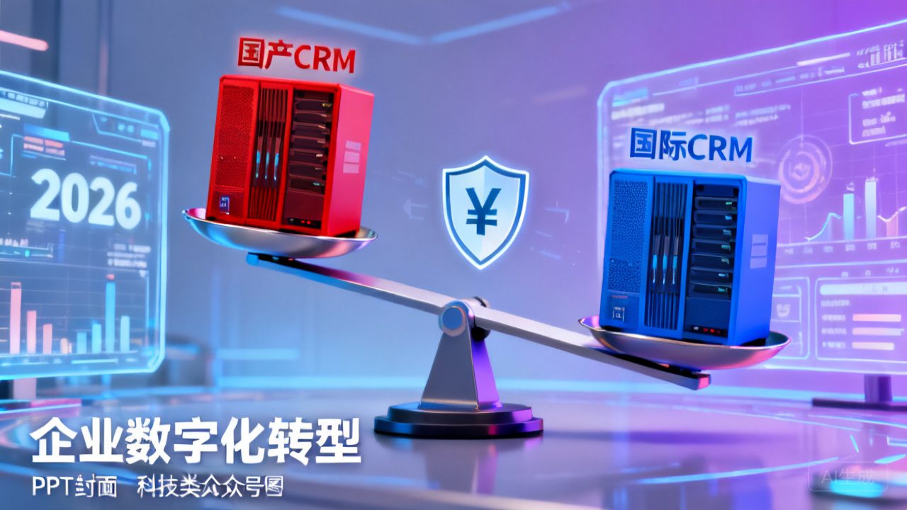 国产CRMvs国际CRM：2026大中型企业该怎么选？