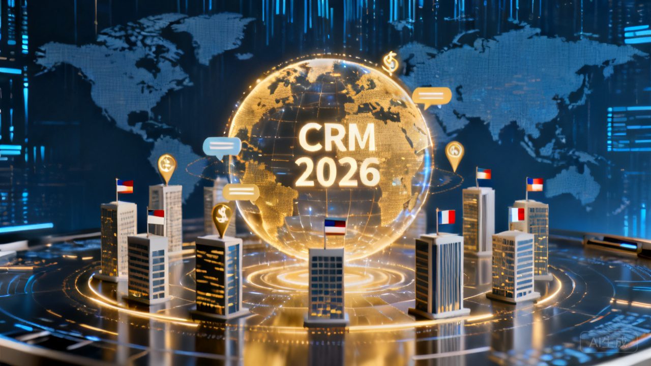 2026年全球化CRM十强榜单：适配大型企业的本地化能力测评