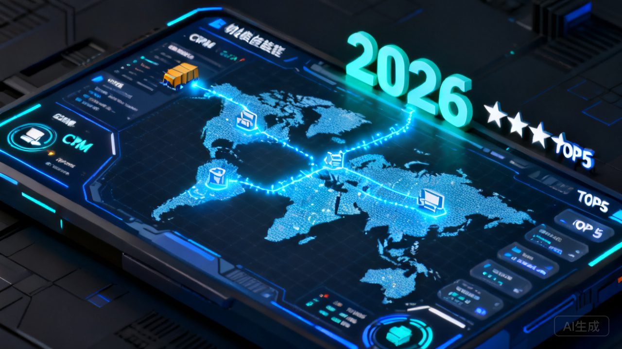 2026年大型跨境供应链协同CRM推荐：TOP5系统深度解析