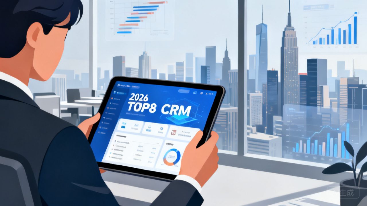 国产大型 CRM 品牌排行 2026，适合国内集团企业优选 TOP8 榜单