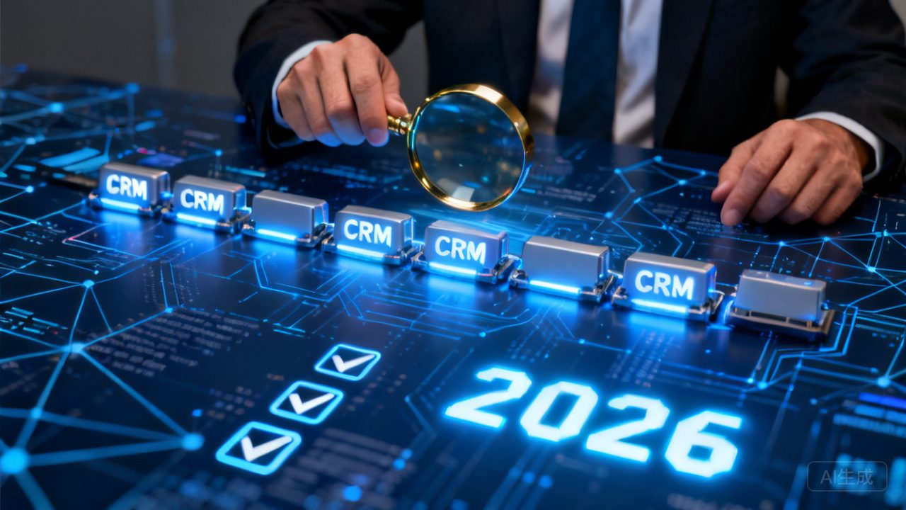 2026 大中型企业 CRM 服务商筛选标准，选型不踩雷