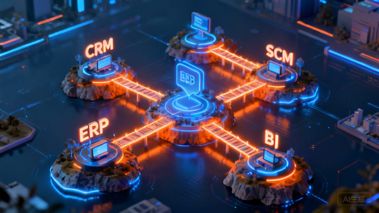 大型集团出海数据孤岛严重？CRM与ERP、SCM、BI系统集成方案