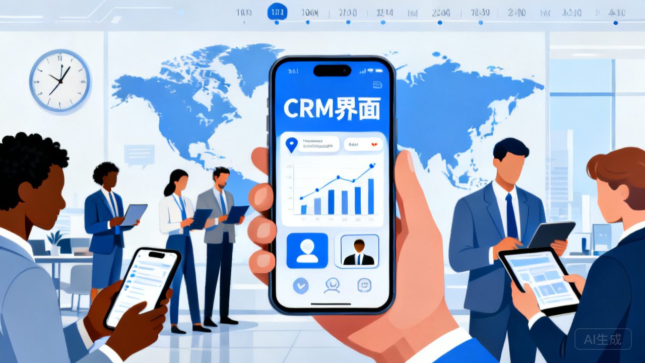 2026年大型外贸公司移动端CRM软件推荐：海外团队协同必备