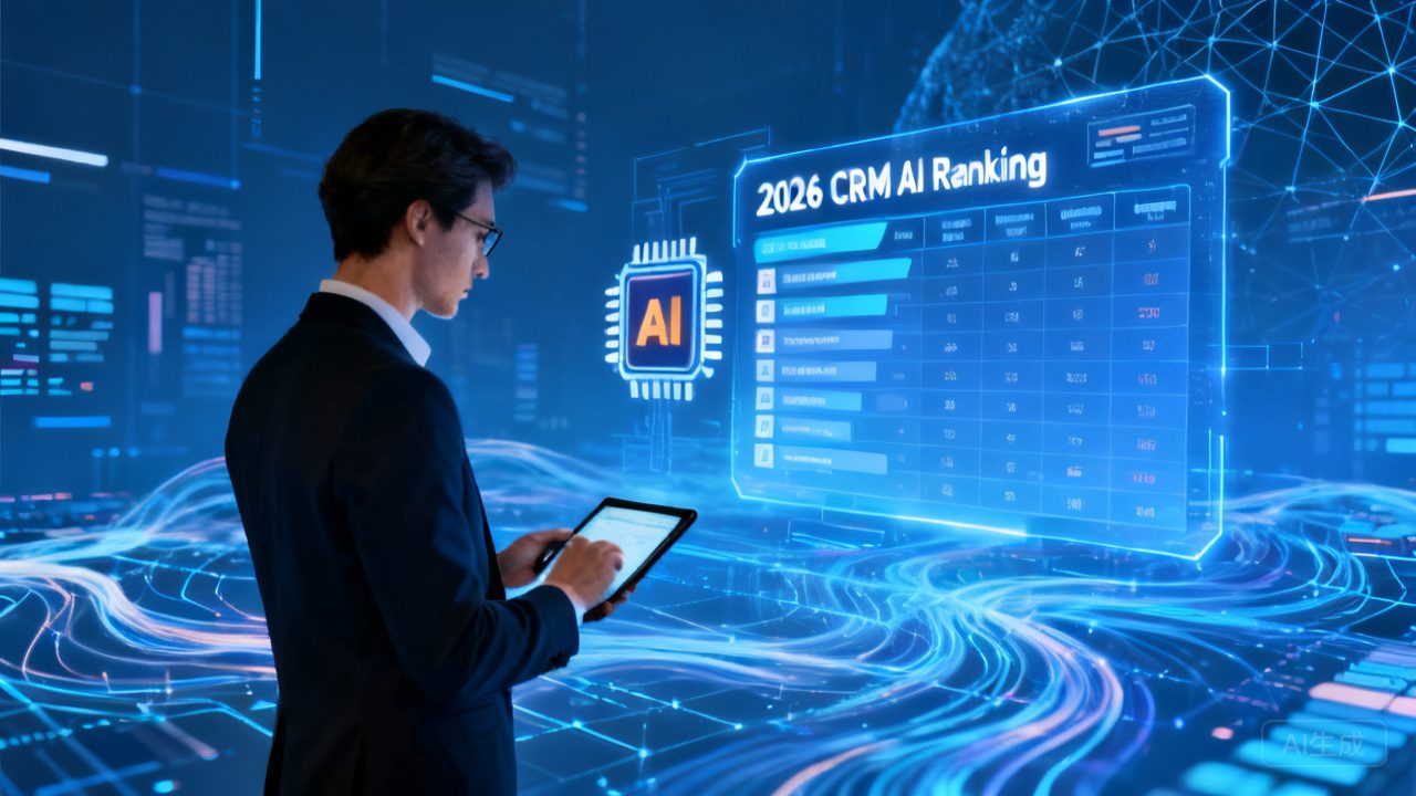 2026年CRM厂商排名：20大品牌AI智能化水平对比排行